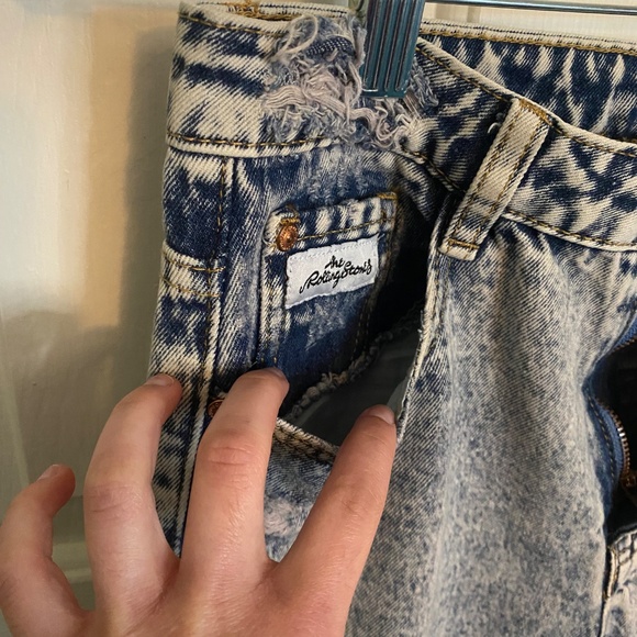 Rolling Stone Acid Wash Jeans - Picture 5 of 7